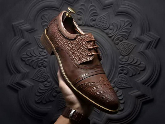 Salvatore Ferragamo Business Men Shoes--019